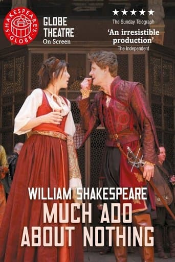 Movie poster for Much Ado About Nothing - Live at Shakespeare's Globe