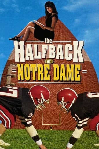 Movie poster for The Halfback of Notre Dame