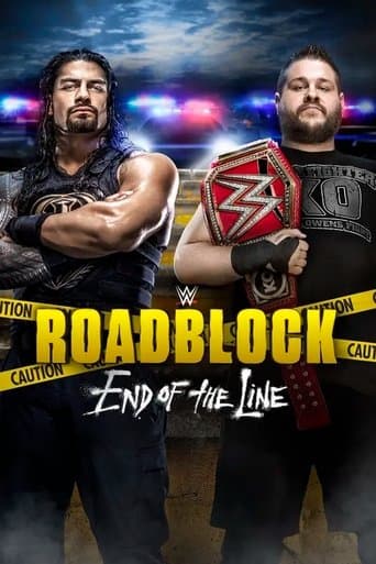 Movie poster for WWE Roadblock: End of the Line 2016