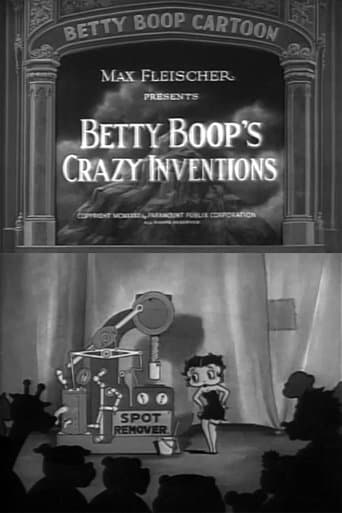 Movie poster for Betty Boop's Crazy Inventions