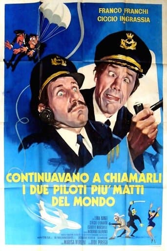 Movie poster for Continuavano a chiamarli i due piloti più matti del mondo