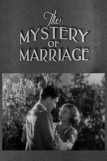 Movie poster for The Mystery of Marriage