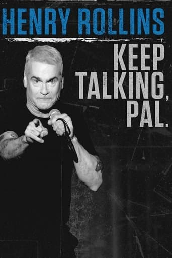 Movie poster for Henry Rollins: Keep Talking, Pal.