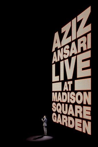 Movie poster for Aziz Ansari: Live at Madison Square Garden