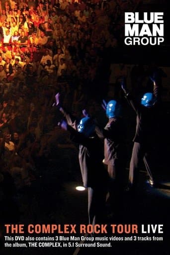Movie poster for Blue Man Group: The Complex Rock Tour Live