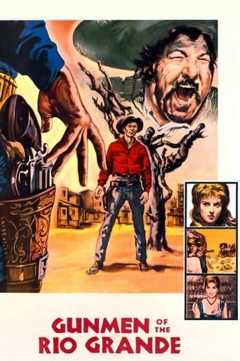 Movie poster for Gunmen Of The Rio Grande