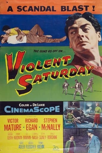 Movie poster for Violent Saturday