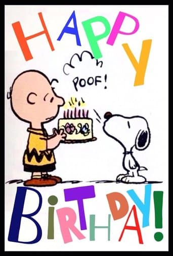 Movie poster for Happy Birthday, Charlie Brown
