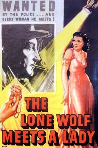 Movie poster for The Lone Wolf Meets a Lady