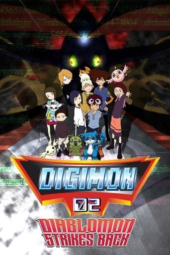 Movie poster for Digimon Adventure 02: Revenge of Diaboromon