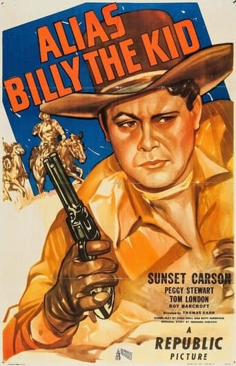 Movie poster for Alias Billy the Kid