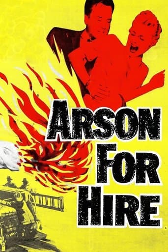 Movie poster for Arson for Hire