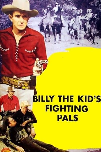 Movie poster for Billy The Kid's Fighting Pals