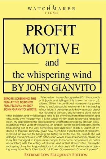 Movie poster for Profit Motive and the Whispering Wind