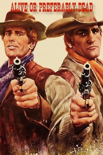 Movie poster for Alive or Preferably Dead
