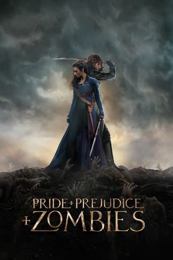 Movie poster for Pride and Prejudice and Zombies