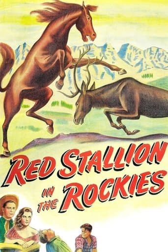 Movie poster for Red Stallion In The Rockies