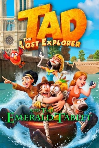 Movie poster for Tad, the Lost Explorer and the Emerald Tablet