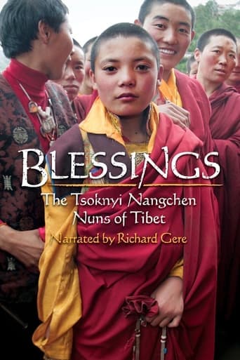 Movie poster for Blessings: The Tsoknyi Nangchen Nuns of Tibet