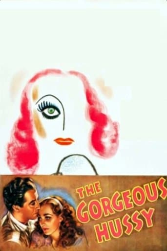 Movie poster for The Gorgeous Hussy
