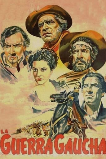 Movie poster for The Gaucho War
