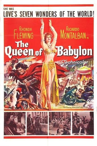 Movie poster for The Queen of Babylon