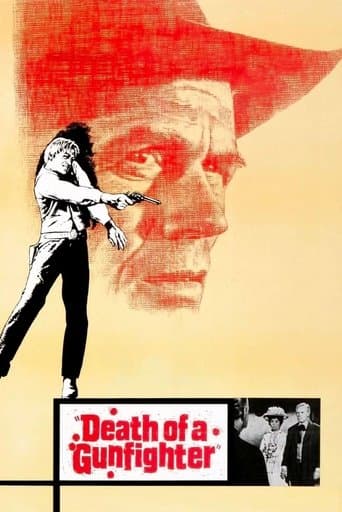 Movie poster for Death of a Gunfighter
