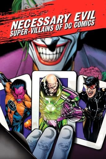 Movie poster for Necessary Evil: Super-Villains of DC Comics