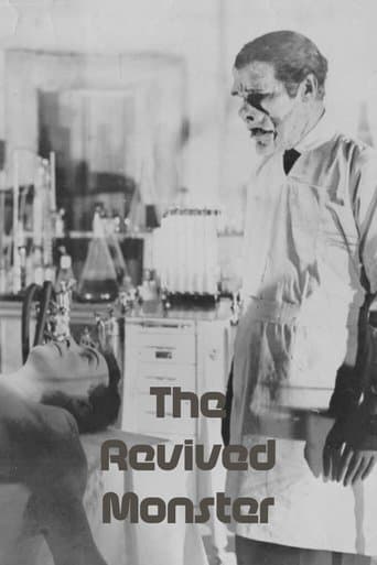 Movie poster for The Revived Monster