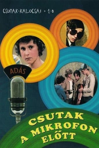 Movie poster for Csutak in Front of the Microphone