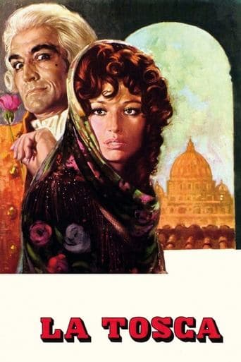 Movie poster for La Tosca