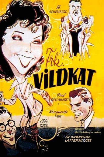 Movie poster for Frk. Vildkat