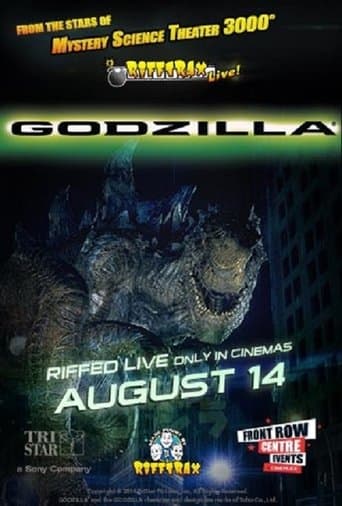 Movie poster for RiffTrax Live: Godzilla