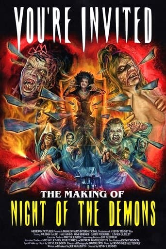 Movie poster for You're Invited: The Making of Night of the Demons