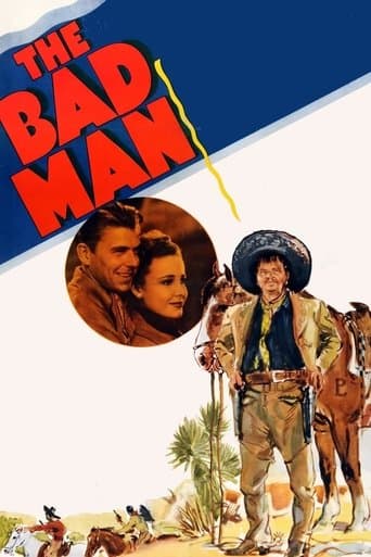 Movie poster for The Bad Man