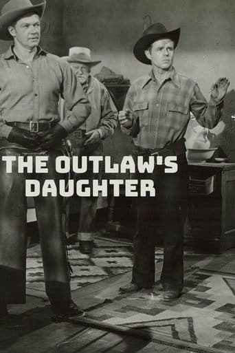 Movie poster for The Outlaw's Daughter