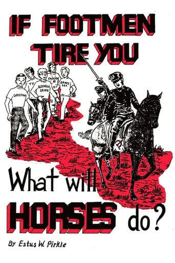Movie poster for If Footmen Tire You, What Will Horses Do?