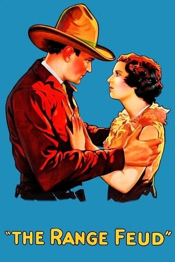 Movie poster for The Range Feud