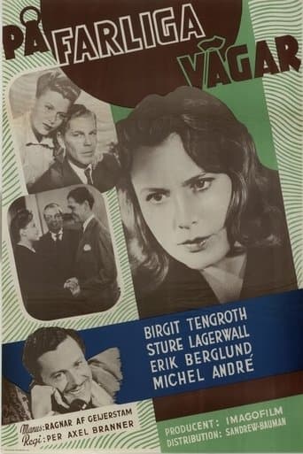 Movie poster for På farliga vägar
