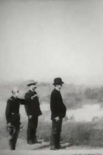 Movie poster for General Wheeler and Secretary of War Alger at Camp Wikoff
