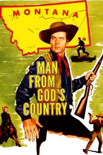 Movie poster for Man from God's Country