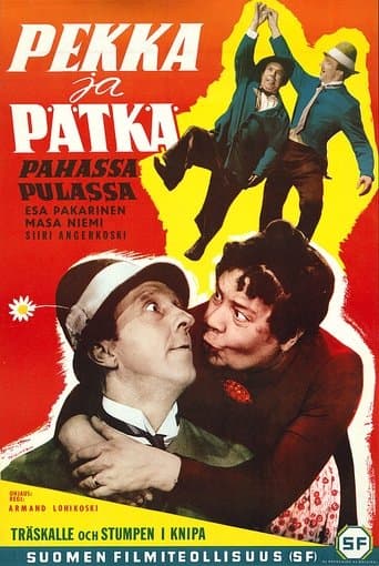 Movie poster for Pekka ja Pätkä pahassa pulassa
