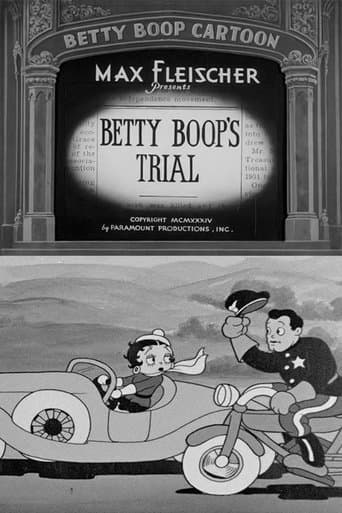 Movie poster for Betty Boop's Trial