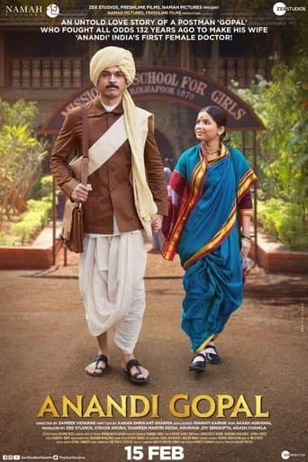Movie poster for Anandi Gopal