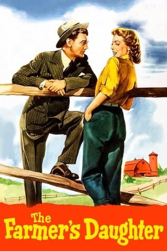 Movie poster for The Farmer's Daughter