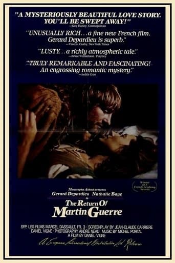 Movie poster for The Return of Martin Guerre