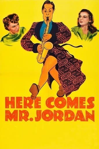 Movie poster for Here Comes Mr. Jordan