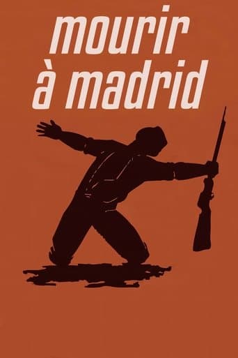 Movie poster for To Die in Madrid