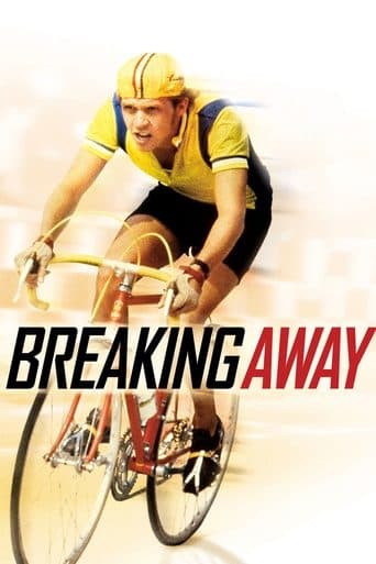Movie poster for Breaking Away