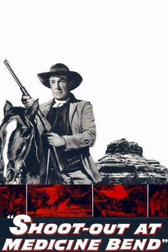 Movie poster for Shoot-Out At Medicine Bend
